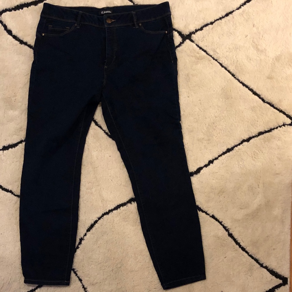 Gloria Vanderbilt Women's Dark Blue Skinny Jeans
